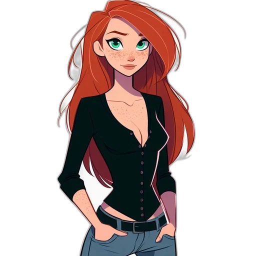 jacket, dress, staff, cartoon transparent PNG cut-out