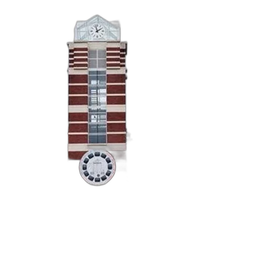 jewelry, tall, brick, clock transparent PNG cut-out
