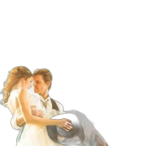 dress, umbrella, photorealistic, oil painting transparent PNG cut-out