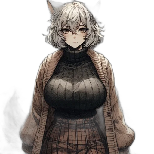 dress, mask, staff, creature transparent PNG cut-out