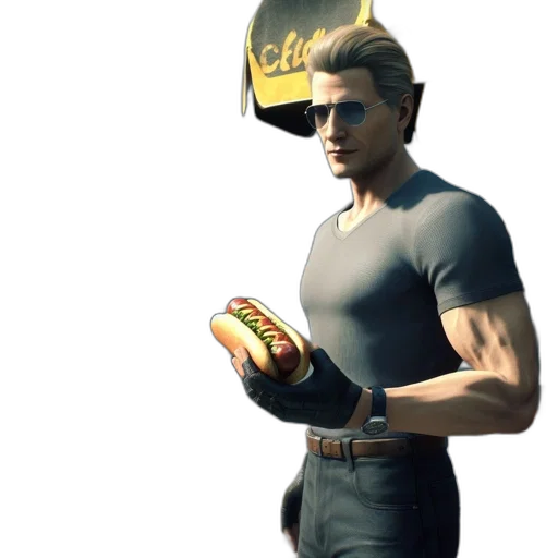 food, weapon, jacket, robot transparent PNG cut-out