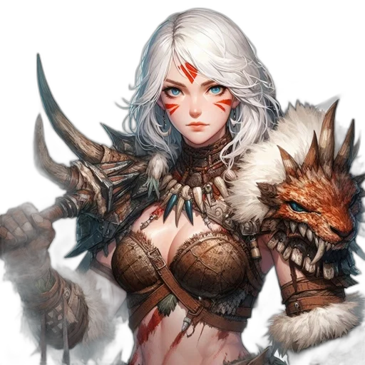 dragon, weapon, staff, face transparent PNG cut-out