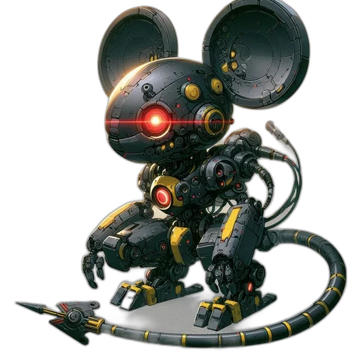 robot, weapon, staff, concept art transparent PNG cut-out