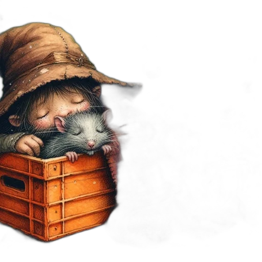 hat, furniture, concept art, photorealistic transparent PNG cut-out