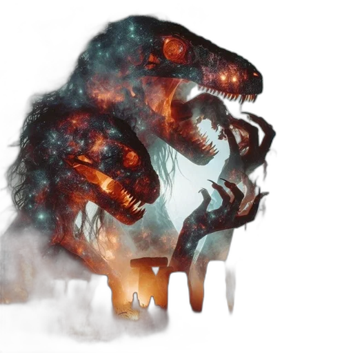 creature, dragon, mask, animal transparent PNG cut-out
