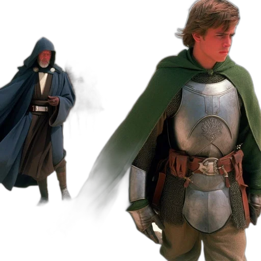 jacket, concept art, 3d render, fantasy art transparent PNG cut-out