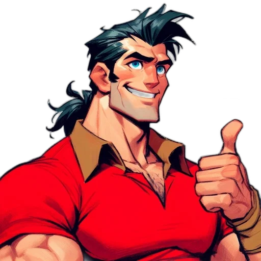 staff, jacket, face, weapon transparent PNG cut-out