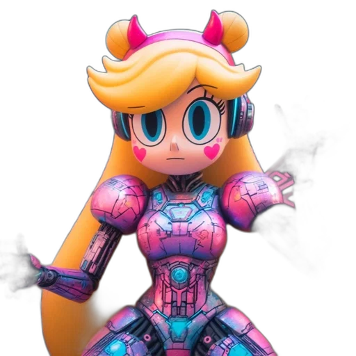 robot, dress, weapon, concept art transparent PNG cut-out