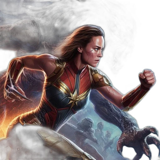 comic book art, concept art, fantasy art, woman transparent PNG cut-out