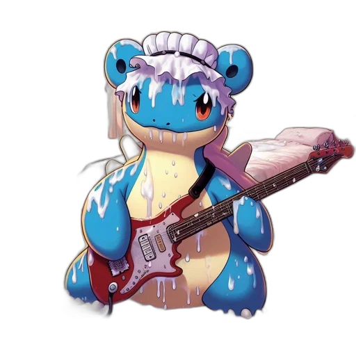 dragon, creature, animal, staff transparent PNG cut-out