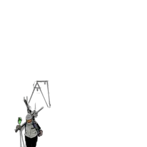 staff, weapon, sword, robot transparent PNG cut-out