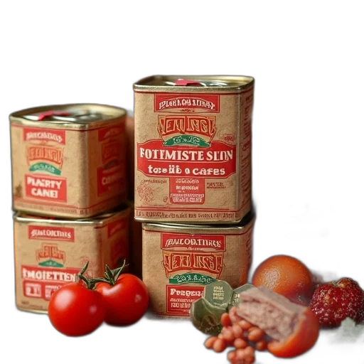 food, red, some, boxes transparent PNG cut-out