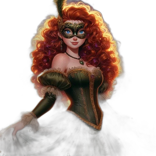 comic book art, fantasy art, concept art, watercolor transparent PNG cut-out
