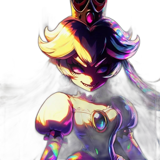 robot, mask, dress, crown transparent PNG cut-out