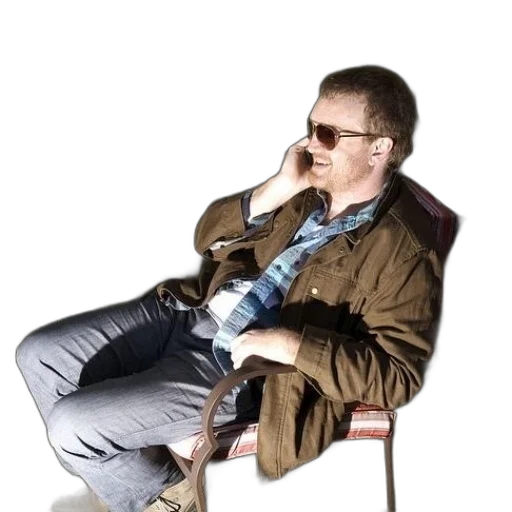 jacket, staff, furniture, cyberpunk transparent PNG cut-out