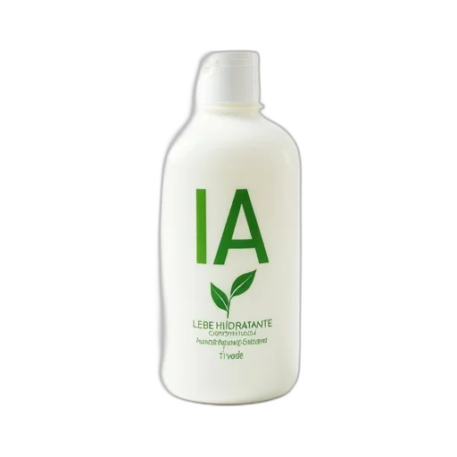 bottle, white, green, label transparent PNG cut-out