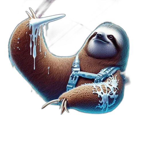 concept art, photorealistic, 3d render, snow transparent PNG cut-out