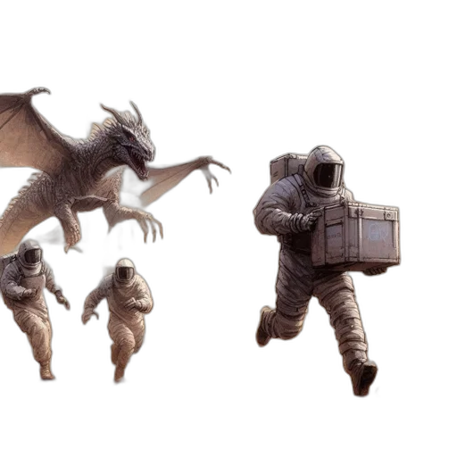 dragon, creature, concept art, fantasy art transparent PNG cut-out