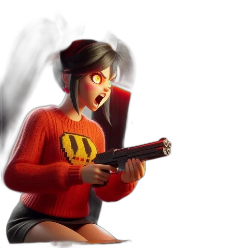 weapon, mask, concept art, comic book art transparent PNG cut-out