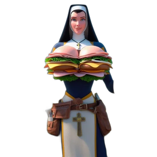 food, dress, weapon, staff transparent PNG cut-out
