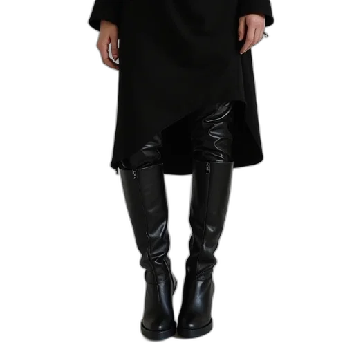dress, jacket, dark, monochrome transparent PNG cut-out