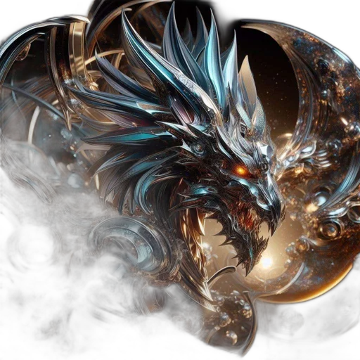 dragon, mask, jewelry, crown transparent PNG cut-out