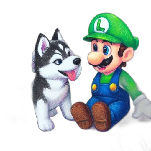 animal, concept art, pixel art, 3d render transparent PNG cut-out