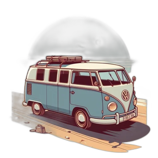 car, concept art, watercolor, pixel art transparent PNG cut-out