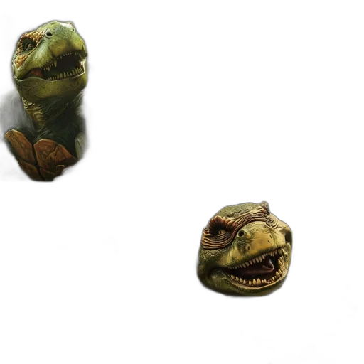 creature, mask, dragon, face transparent PNG cut-out