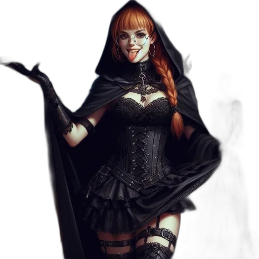 dress, mask, fantasy art, concept art transparent PNG cut-out