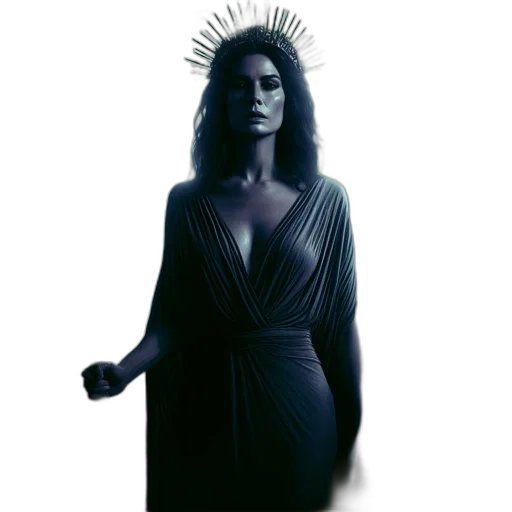dress, jewelry, crown, concept art transparent PNG cut-out