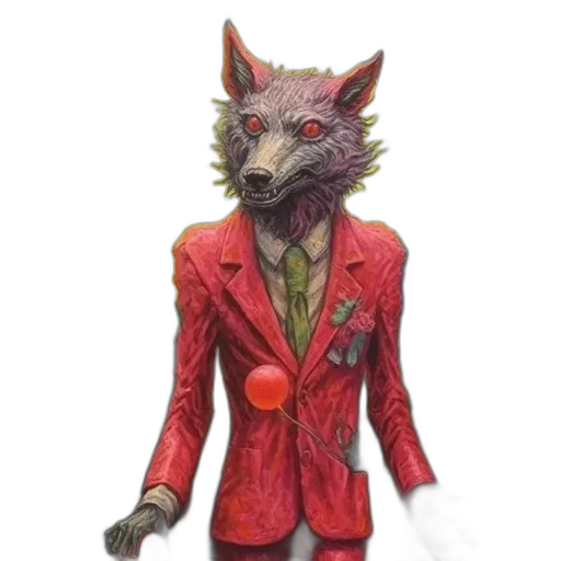 jacket, mask, animal, staff transparent PNG cut-out