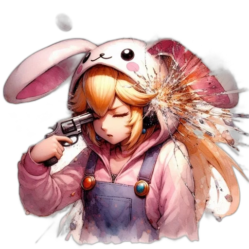 weapon, staff, hat, animal transparent PNG cut-out
