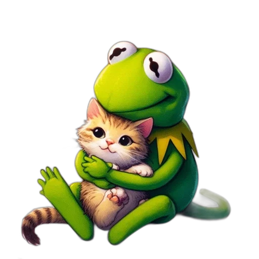 animal, creature, staff, photorealistic transparent PNG cut-out