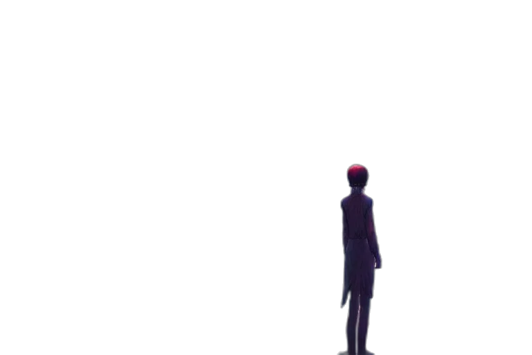 robot, staff, creature, jacket transparent PNG cut-out
