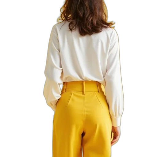 jacket, dress, staff, golden transparent PNG cut-out