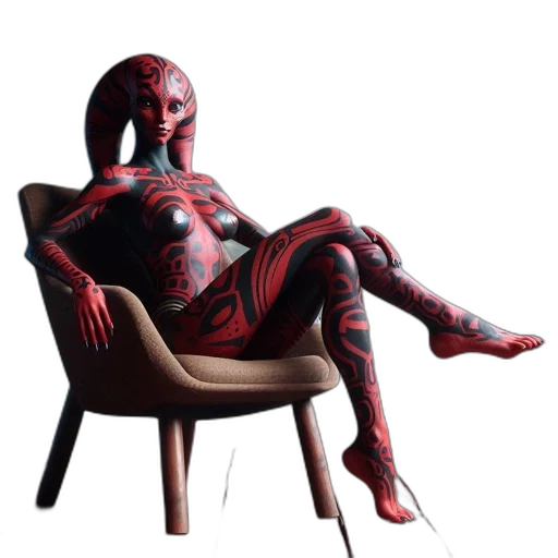 furniture, dress, robot, creature transparent PNG cut-out