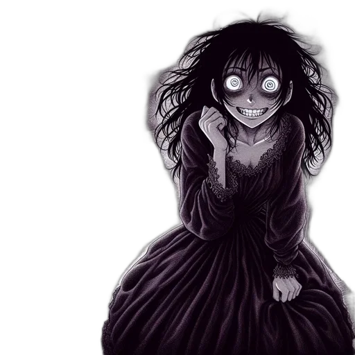 dress, mask, creature, face transparent PNG cut-out