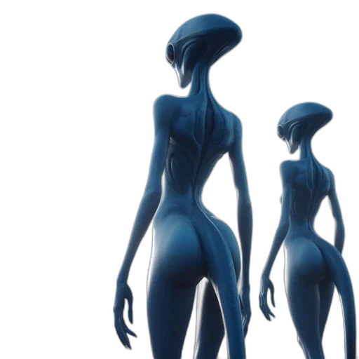 dress, creature, robot, hat transparent PNG cut-out
