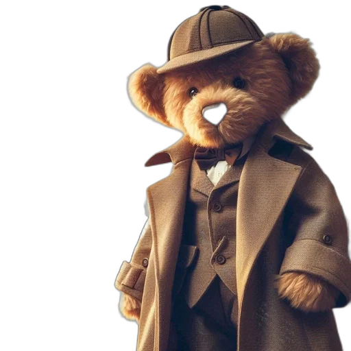 hat, staff, jacket, concept art transparent PNG cut-out