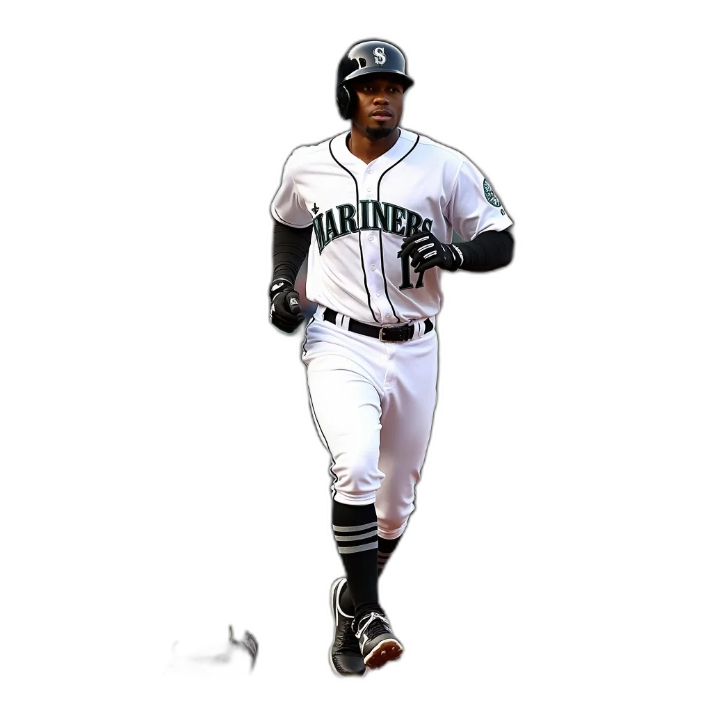 baseball, player, white, uniform transparent PNG cut-out