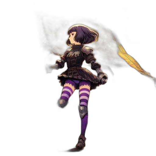 weapon, staff, sword, dress transparent PNG cut-out