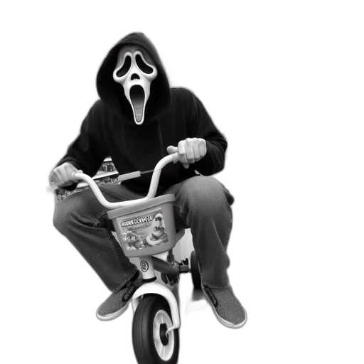 mask, jacket, creature, car transparent PNG cut-out