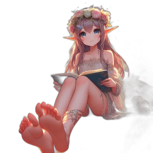 dragon, dress, staff, crown transparent PNG cut-out
