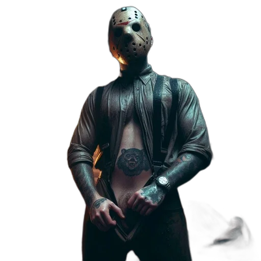 mask, robot, creature, concept art transparent PNG cut-out