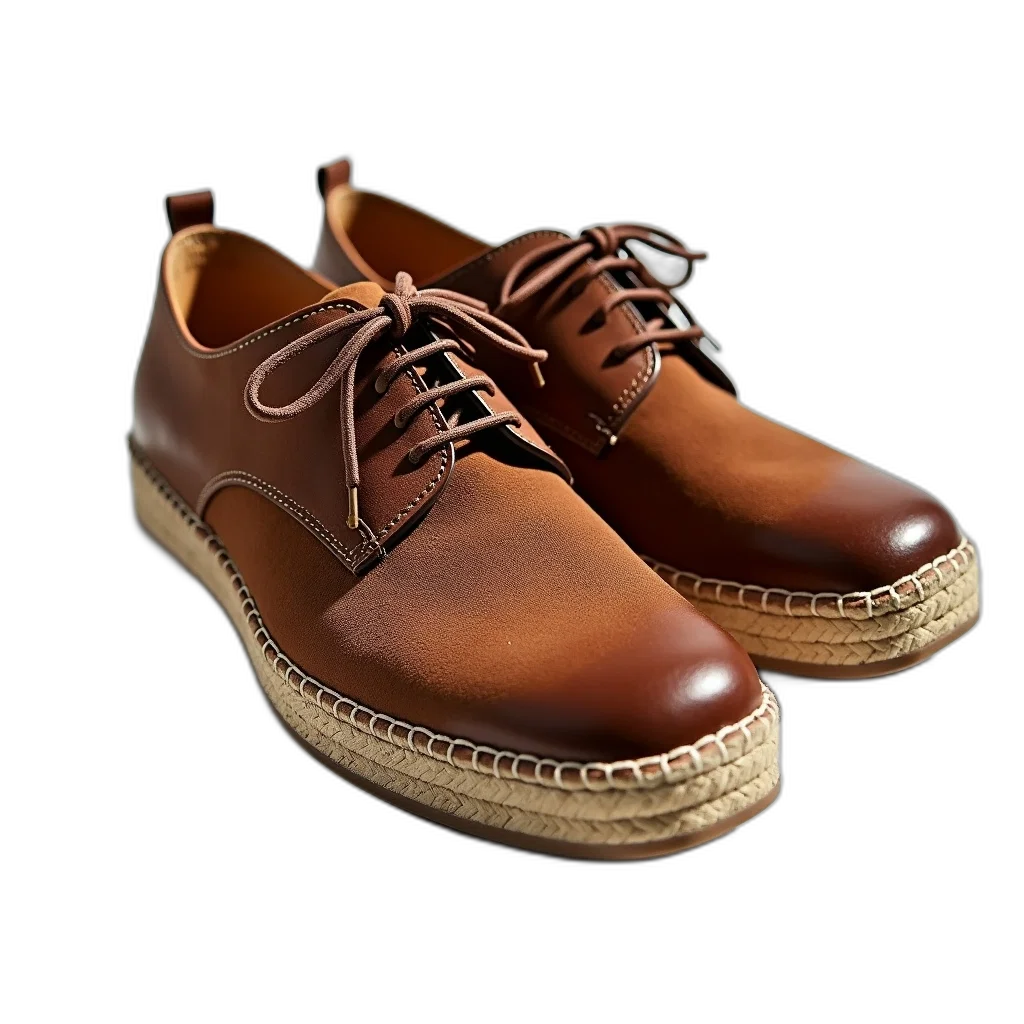 shoes, 3d render, photorealistic, pair transparent PNG cut-out