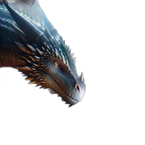 dragon, creature, animal, sword transparent PNG cut-out