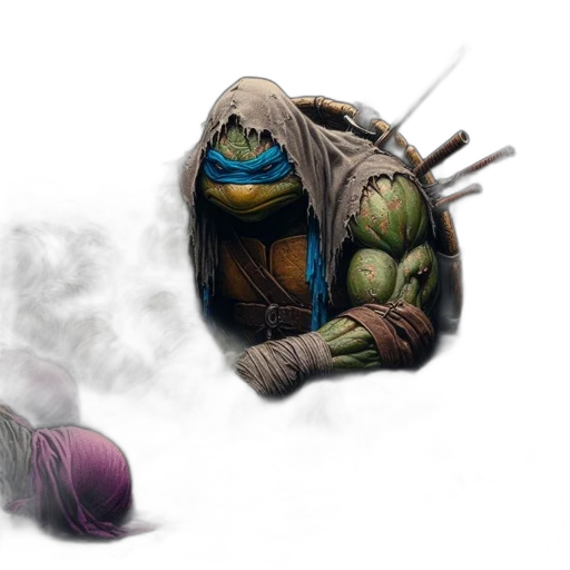mask, concept art, fantasy art, comic book art transparent PNG cut-out