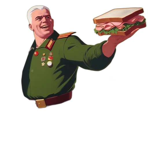 food, weapon, staff, jacket transparent PNG cut-out