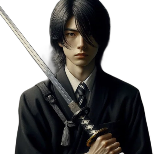 sword, staff, weapon, fantasy art transparent PNG cut-out